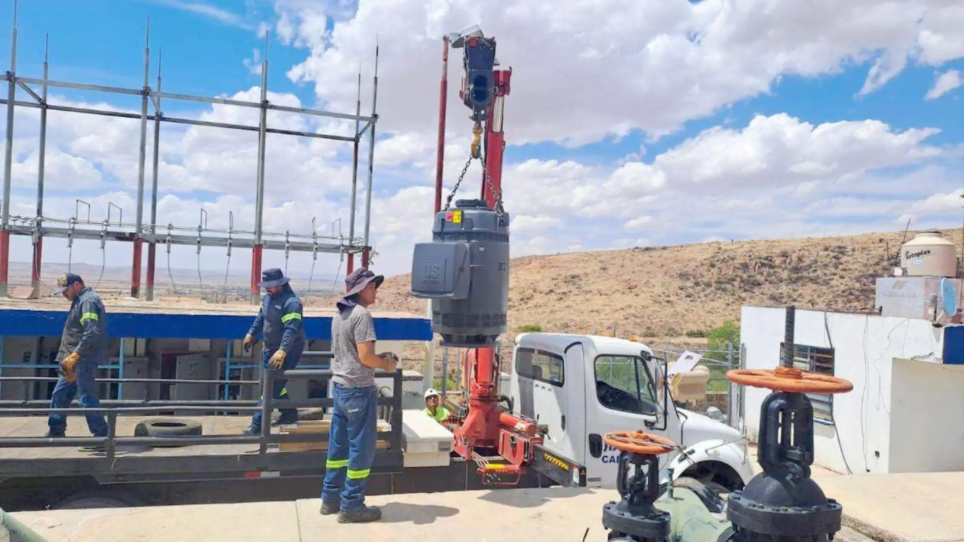 Pozo de agua potable